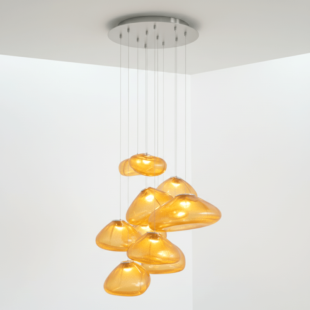 Random 73 Glass Pendant Light - Image 116