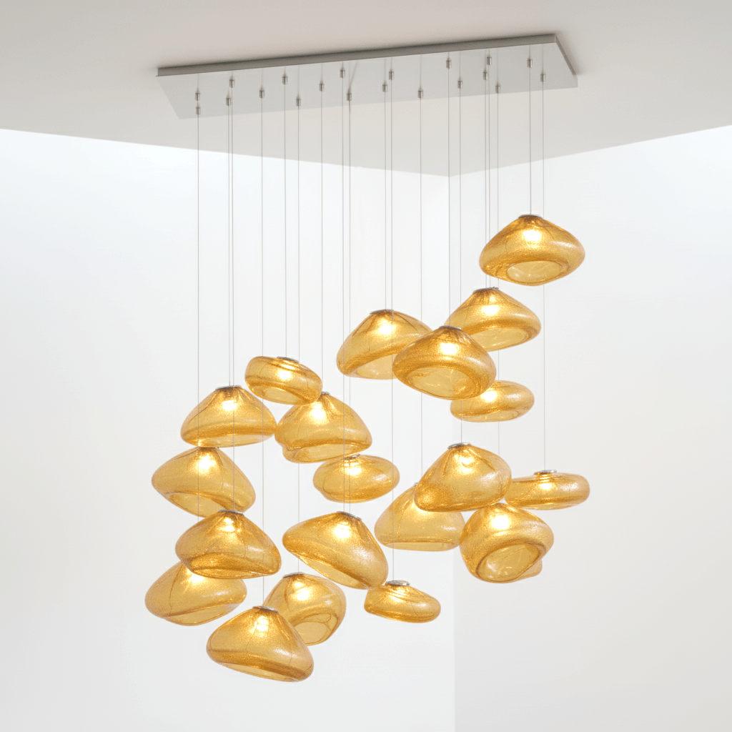 Random 73 Glass Pendant Light - Image 118
