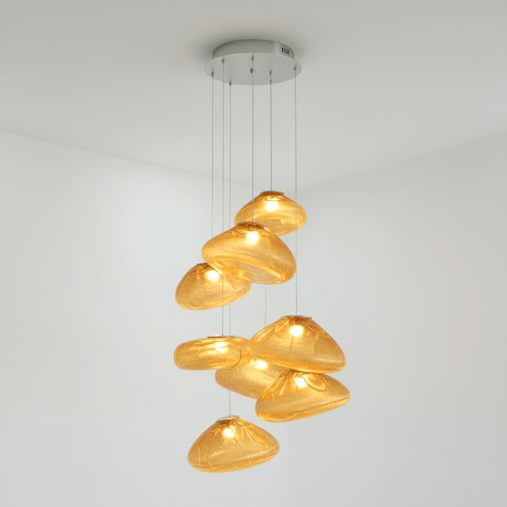Random 73 Glass Pendant Light - Image 130