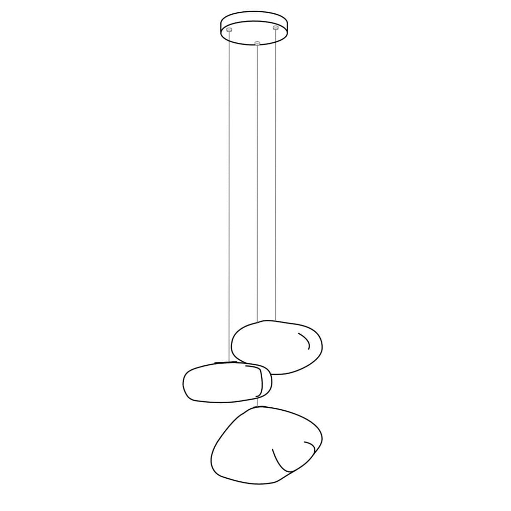 Random 73 Glass Pendant Light - Image 94