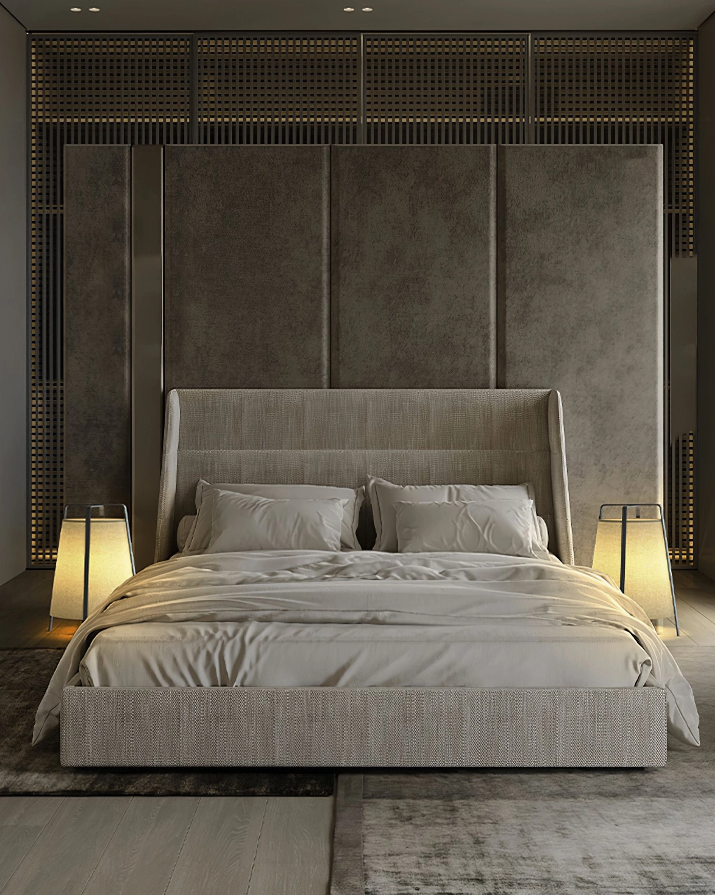 Akane table lamp in Scandinavian minimalist interior with light wood furniture and neutral palette