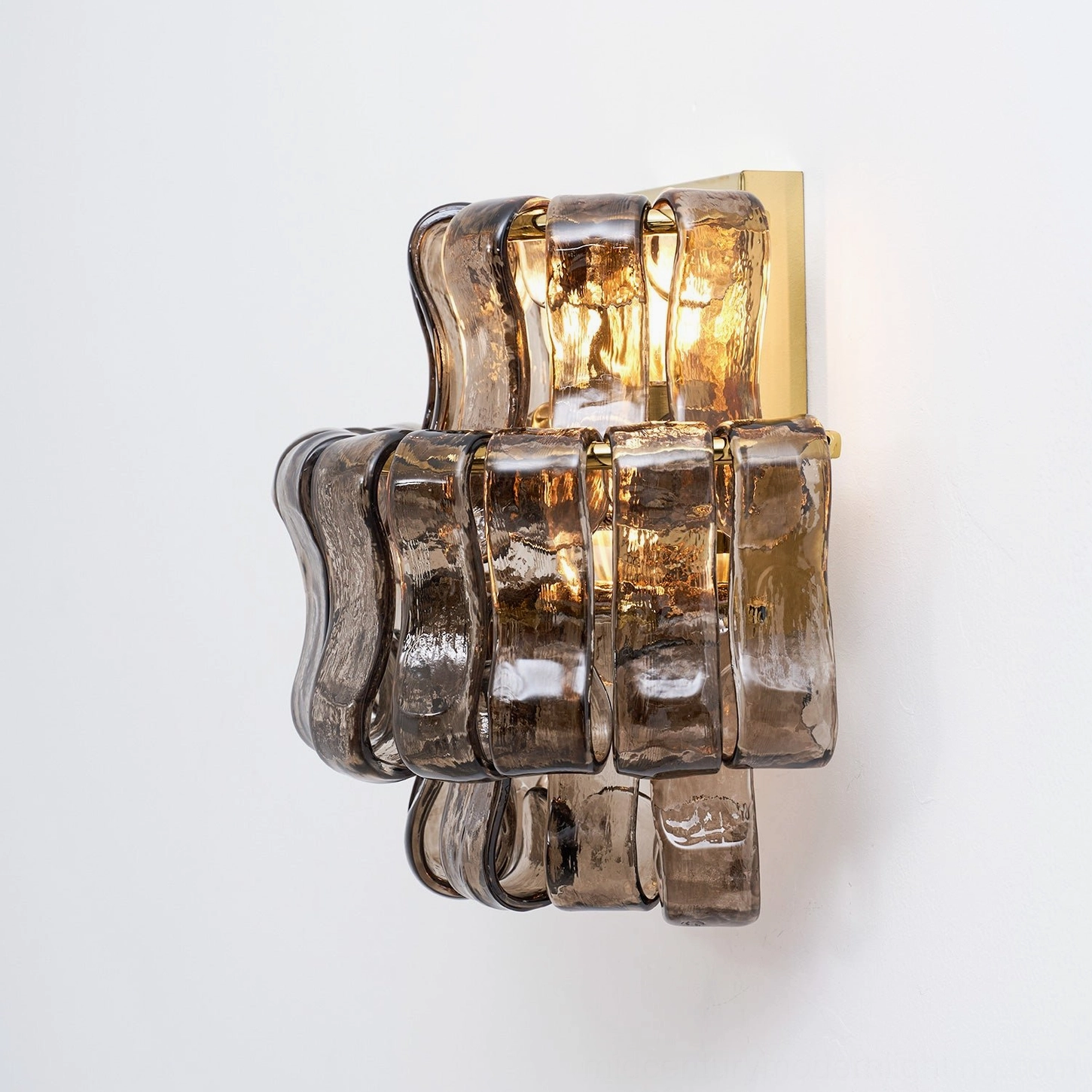 Albano wall sconce paired hallway installation creating rhythm and visual flow