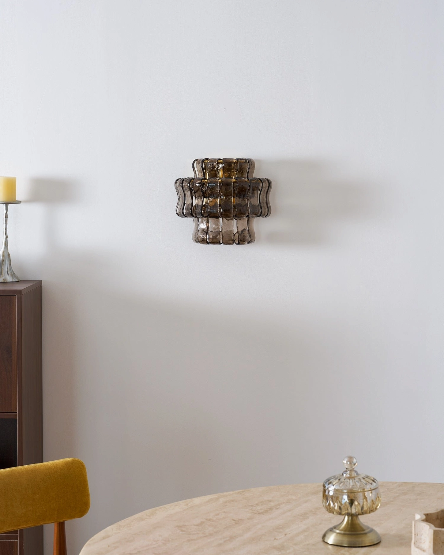Albano wall sconce vintage styling context mid-century aesthetic design movement