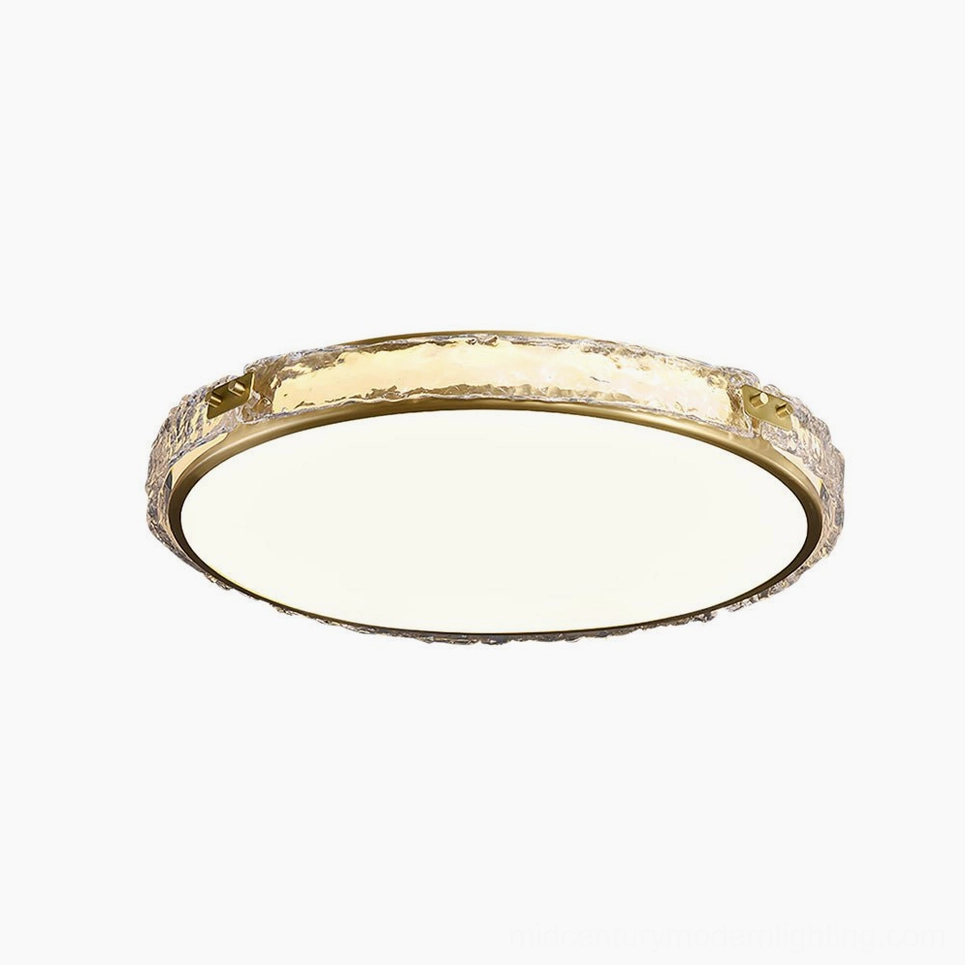 Arlus modern ceiling light available in two sizes - compact 40cm and large 50cm diameter options