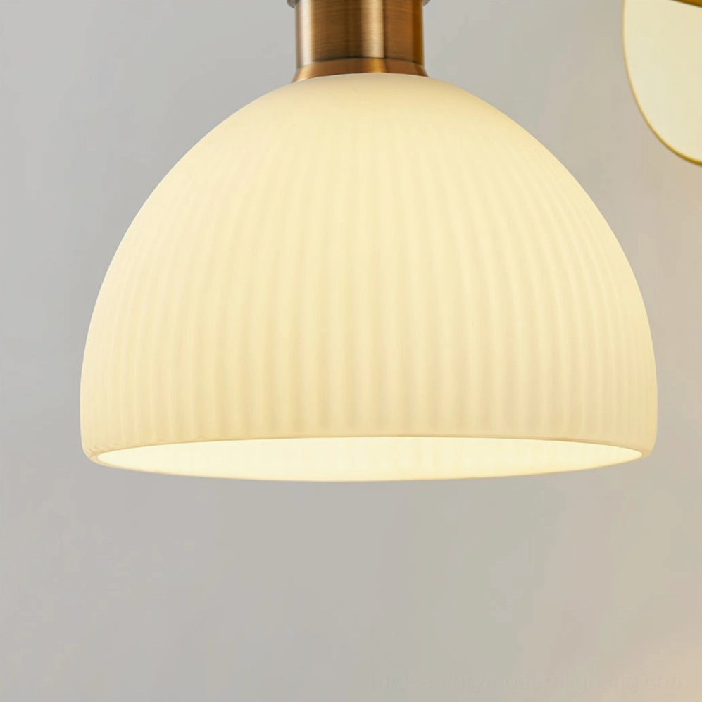 Arren wall sconce in elegant interior setting, mid-century modern architectural accent lighting