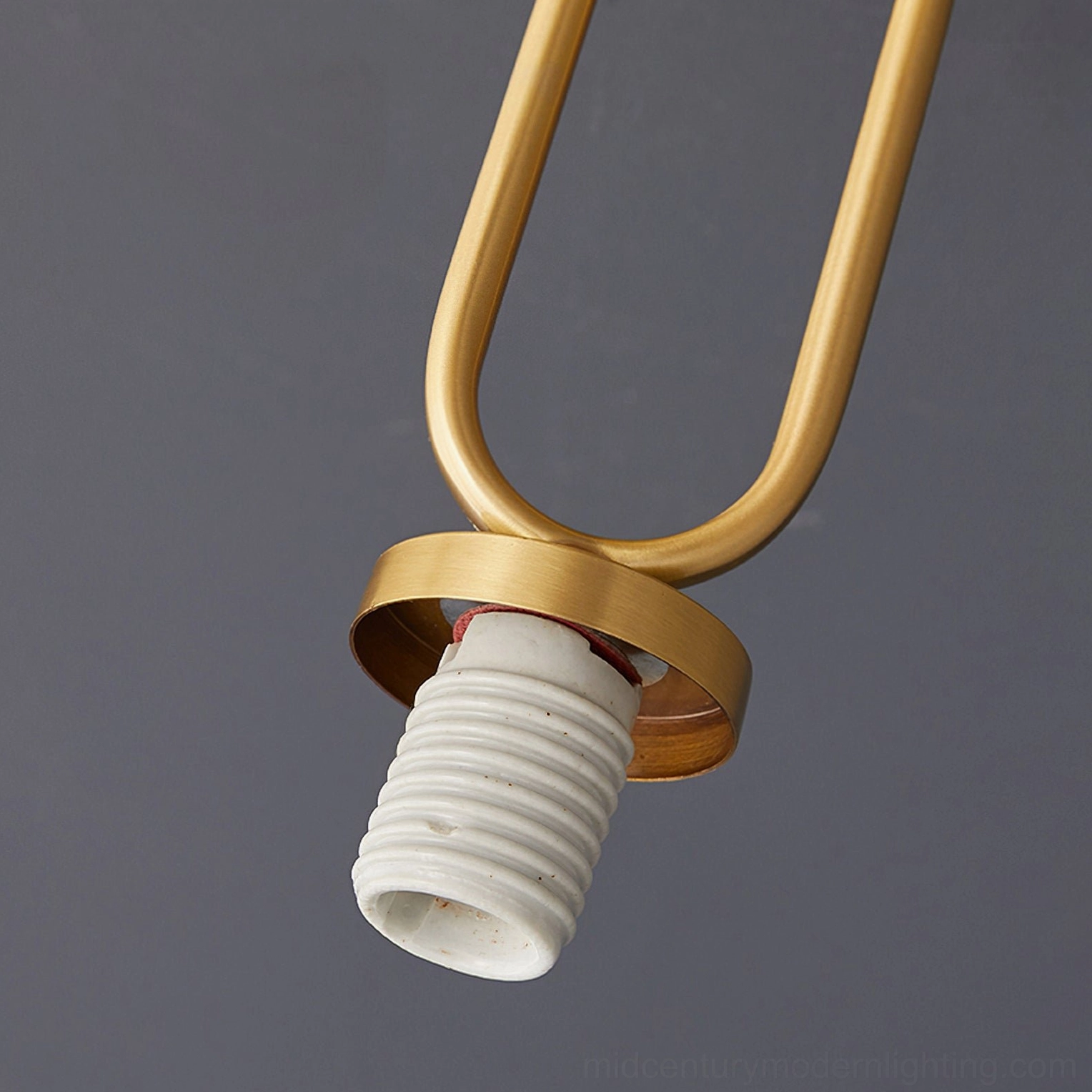 Art Deco diamond cut ceiling light installation guide mounting hardware detail