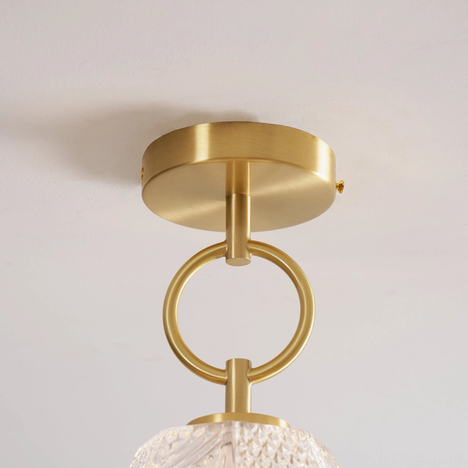 Art Deco diamond cut light reading nook installation ambient bedroom lighting