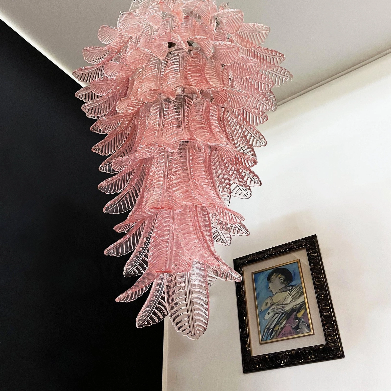 Asinara murano glass chandelier scale reference comparison sizing proportions studio