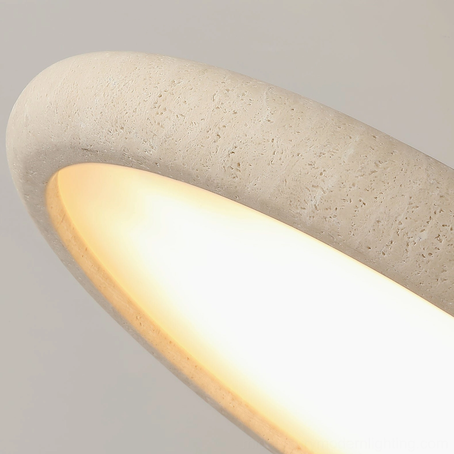 Bailey mid-century modern ceiling light - product photography showing design proportions and material contrast