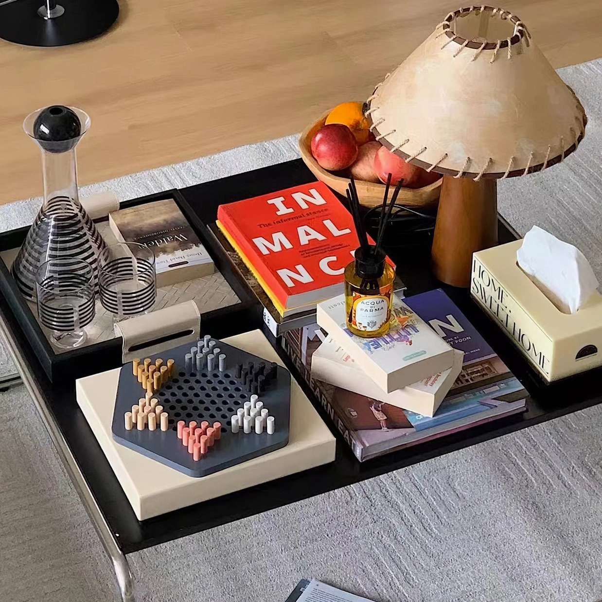 Basica table lamp full product showcase highlighting proportions and finish options
