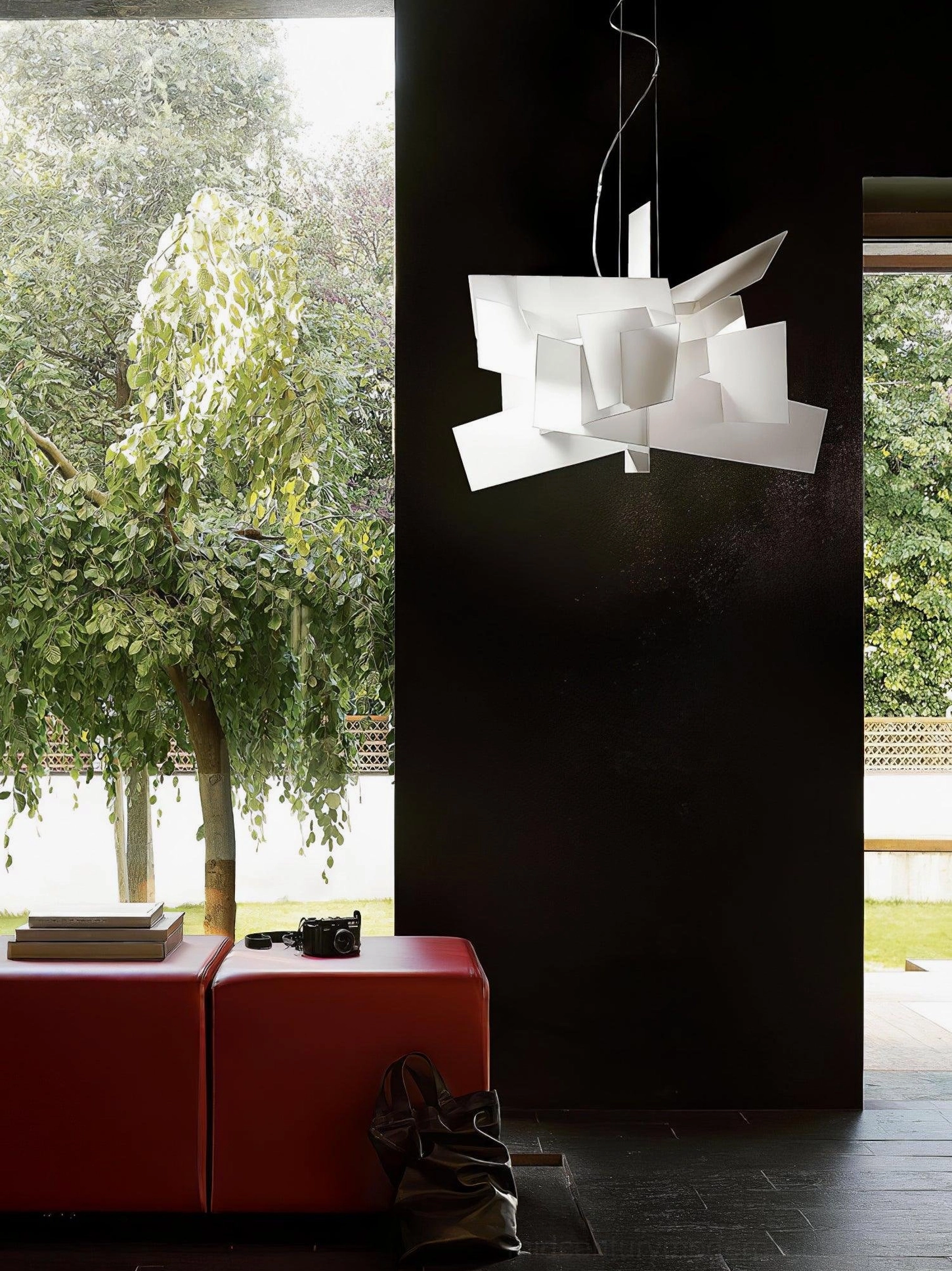 Big Bang sculptural pendant artistic geometric form architectural lighting design modern