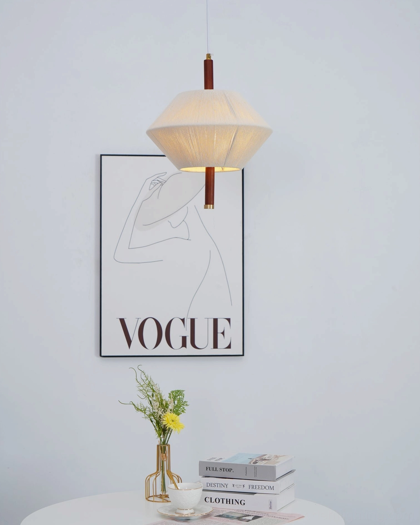 Brera hexagonal pendant lamp displaying E27 socket compatibility and industrial metal accents