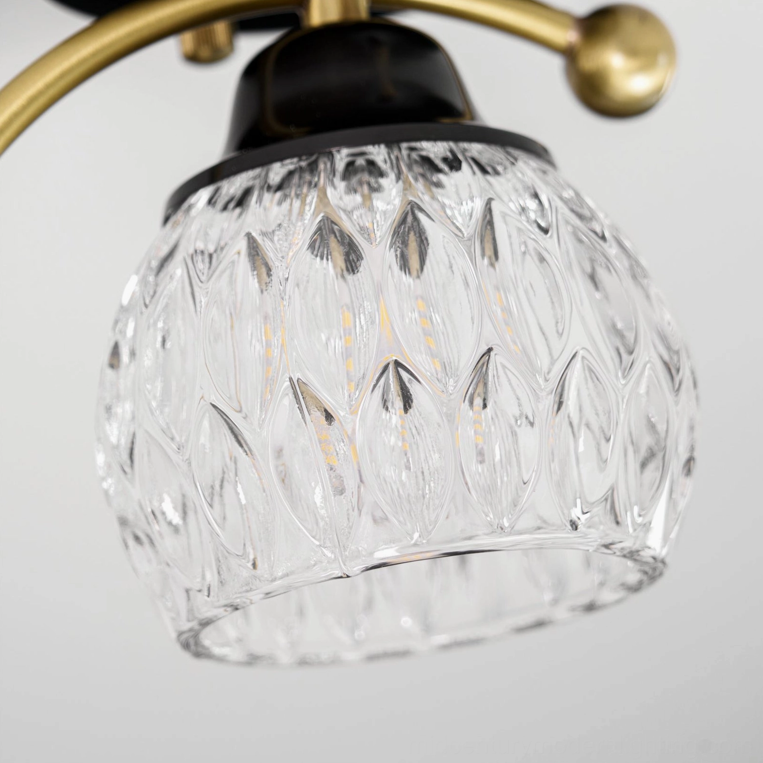 Ceramic bird ceiling lamp showing mid-century modern design influence and sculptural quality