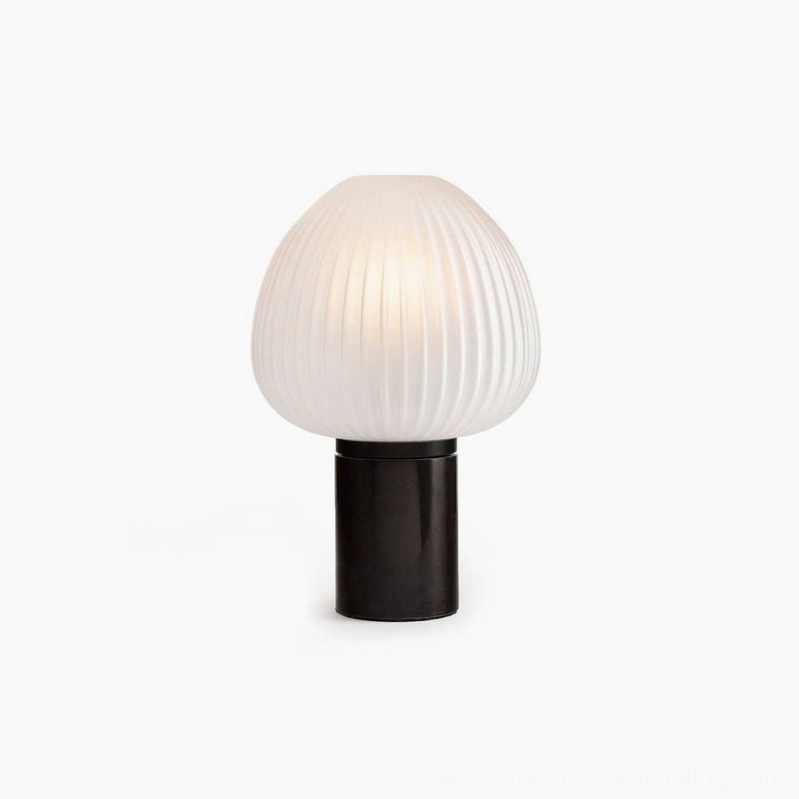 Chanya black marble and frosted glass table lamp product showcase all plug options US UK EU AU