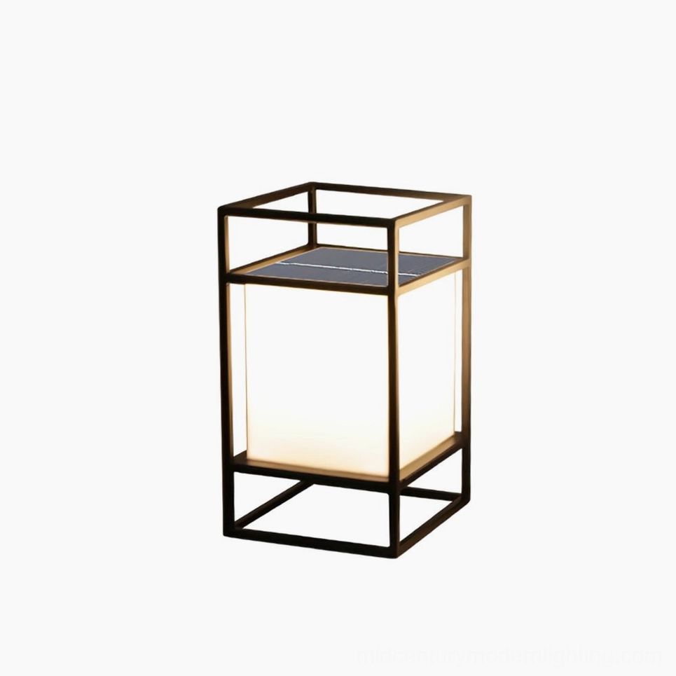 Cleo outdoor lantern LED Edison bulb compatible E27 E26 base