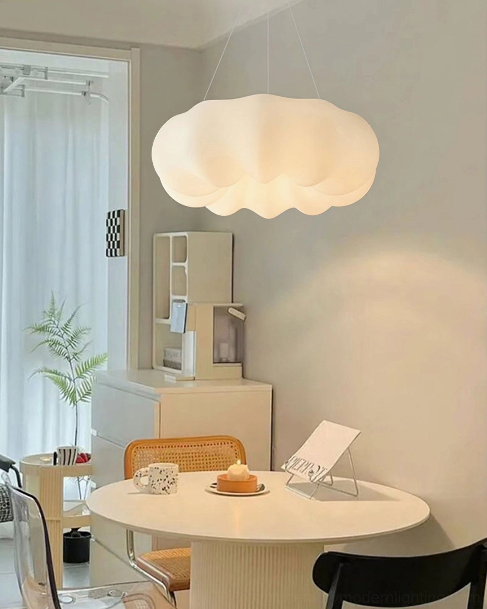 Cloud Kumo pendant ceiling light contemporary bedroom aesthetic