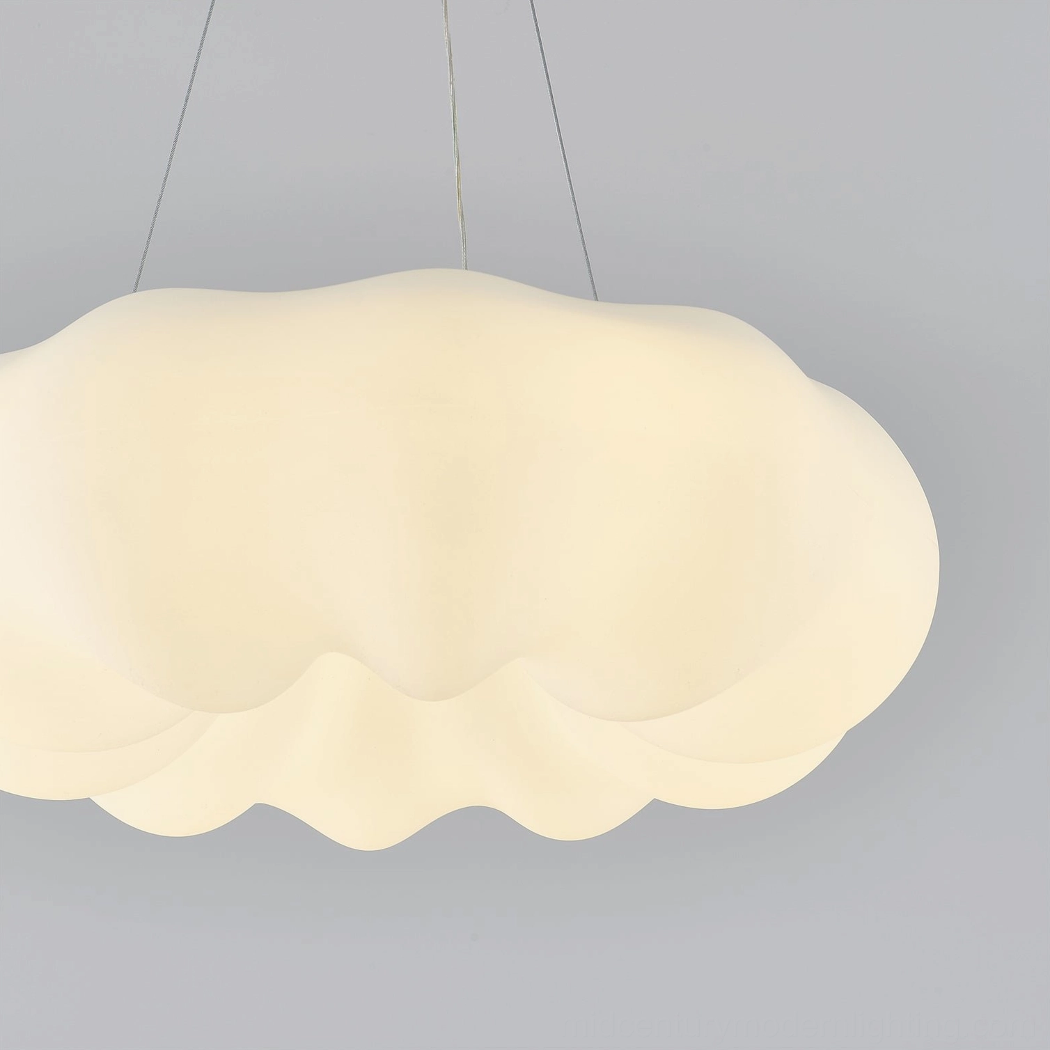 Cloud Kumo organic ceiling light contemporary interior styling