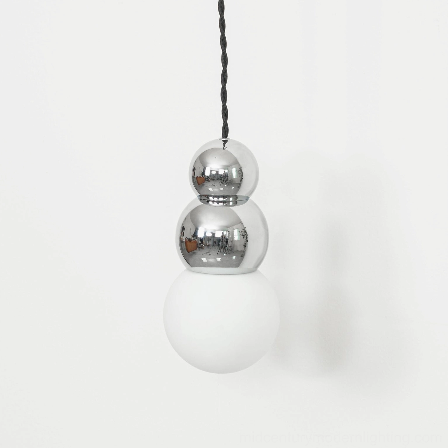 Contemporary ball wall light fixture collection, multiple sizes and finishes, design options