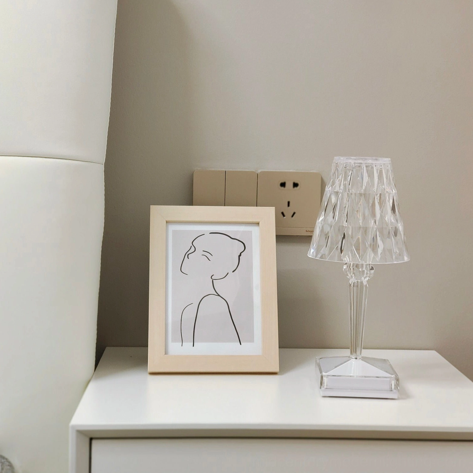 Portable LED crystal lamp interior design styling inspiration mood