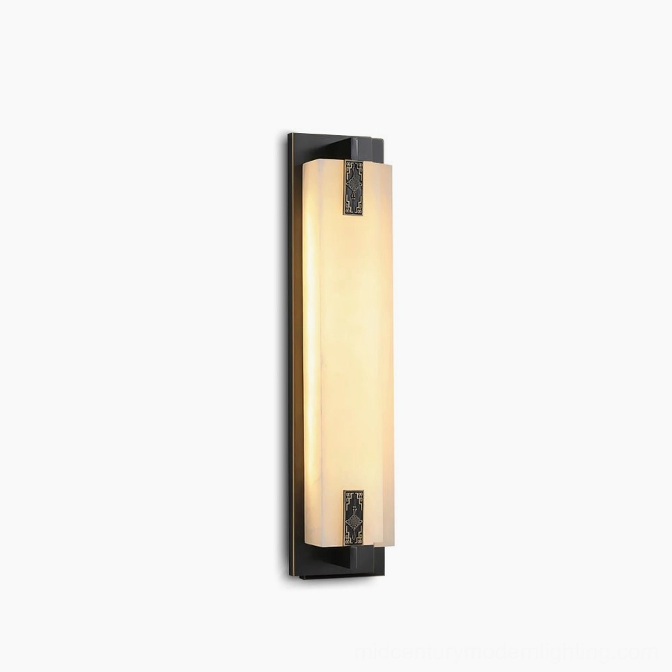 Delmar Spanish alabaster wall lamp premium designer fixture