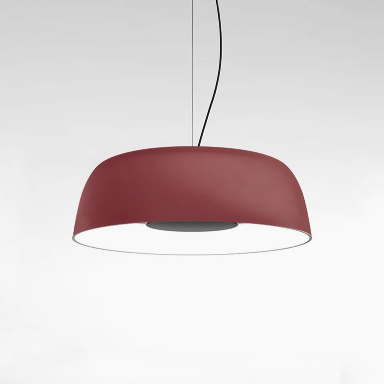 Djembe pendant lamp care and maintenance guide showing dust-resistant matte polymer finish