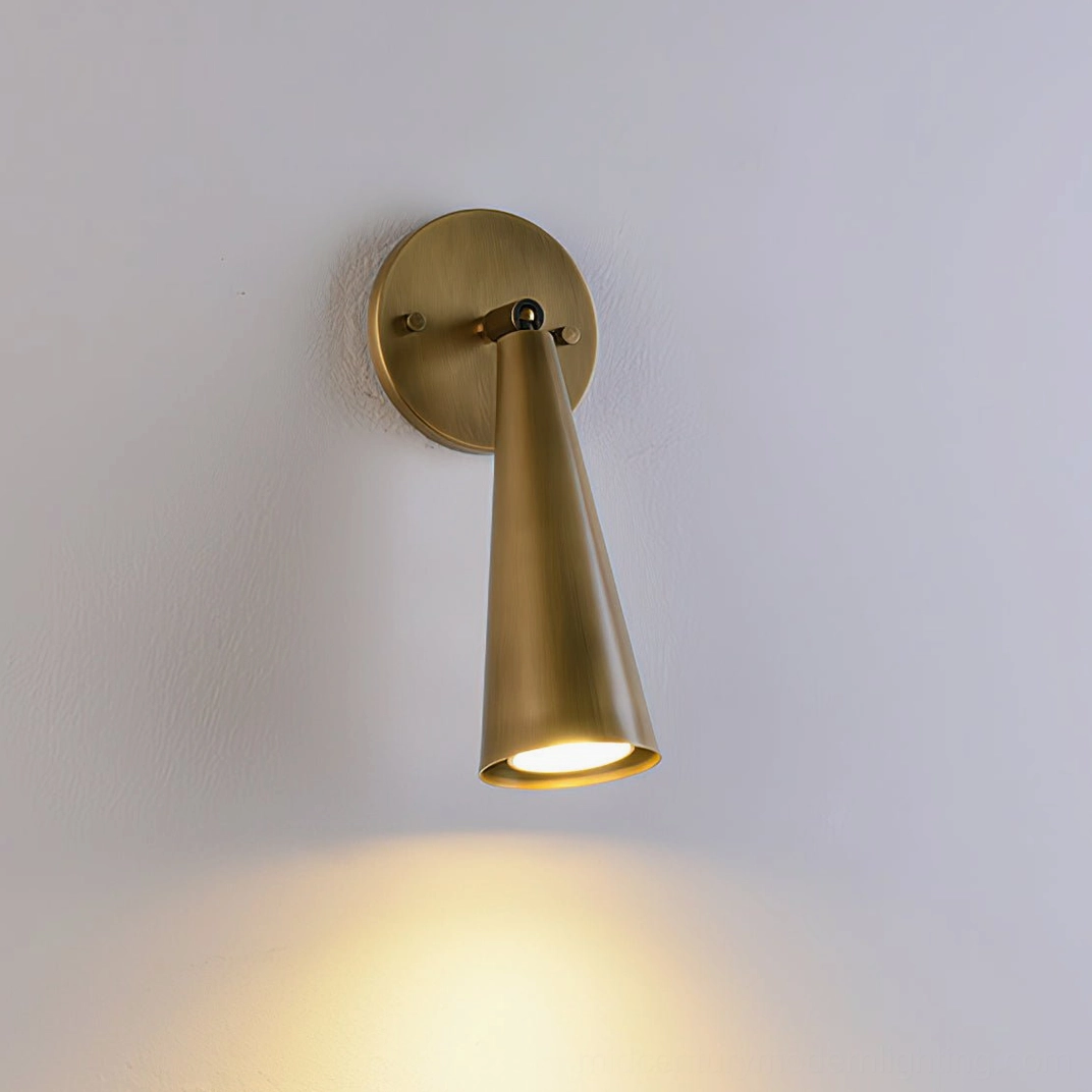 Donna sconce design highlighting mid-century modern aesthetic and sculptural form