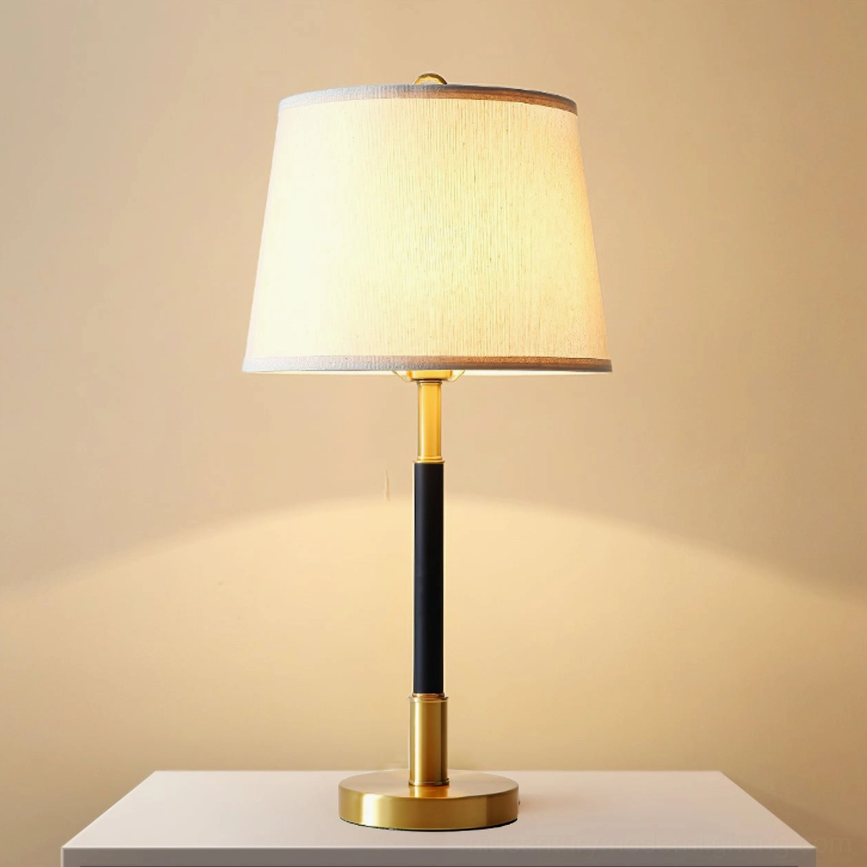 Empire Brass Table Lamp contemporary lighting for bedroom and living room spaces