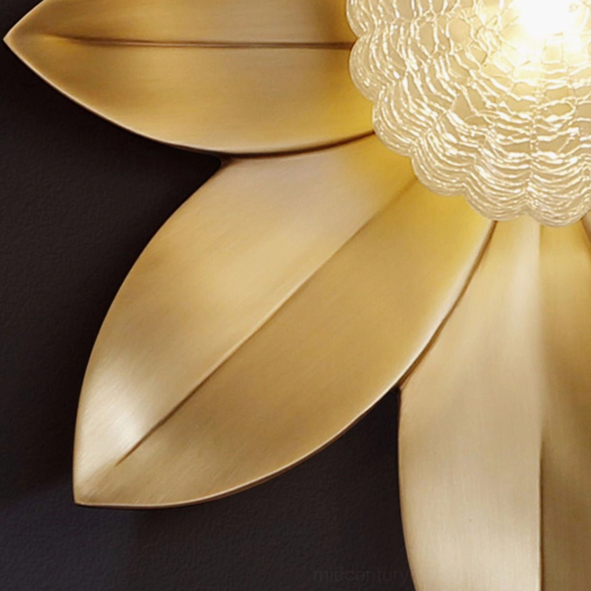 Gigi sconce in Japandi interior, organic form wabi-sabi aesthetic
