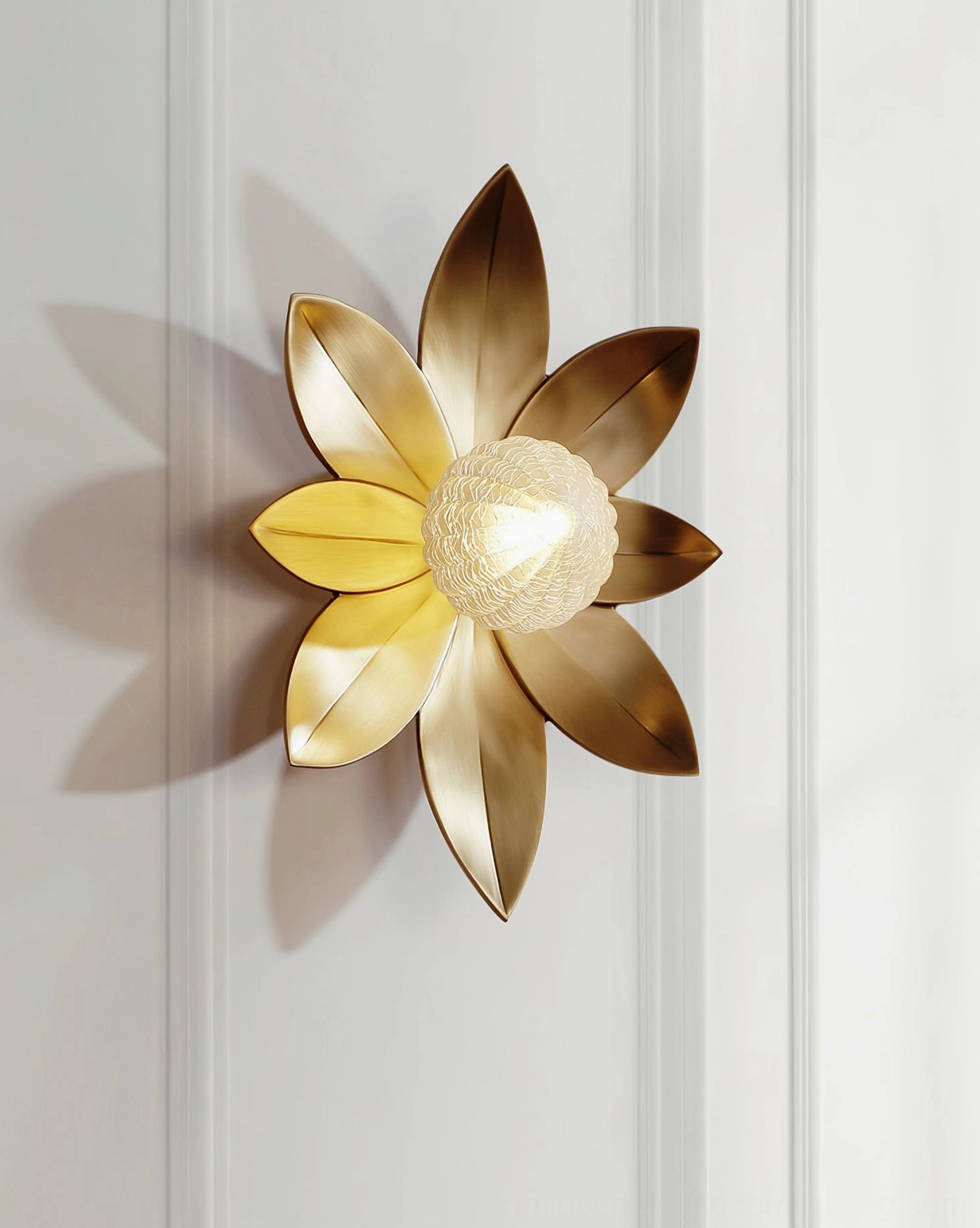 Gigi mid-century modern sconce, warm ambient wall lighting fixture