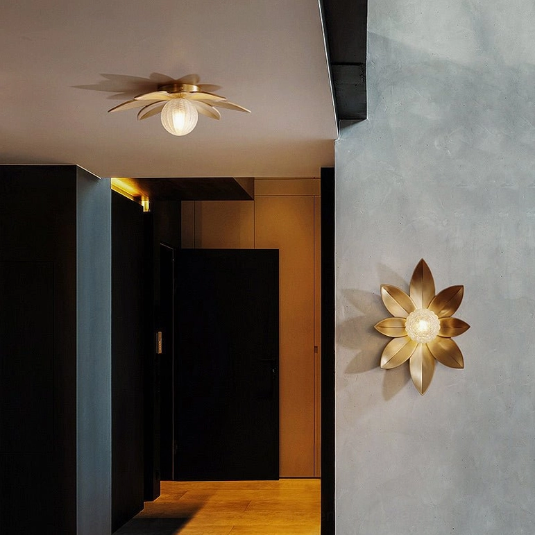 Gigi wall sconce in contemporary home interior, accent lighting installation