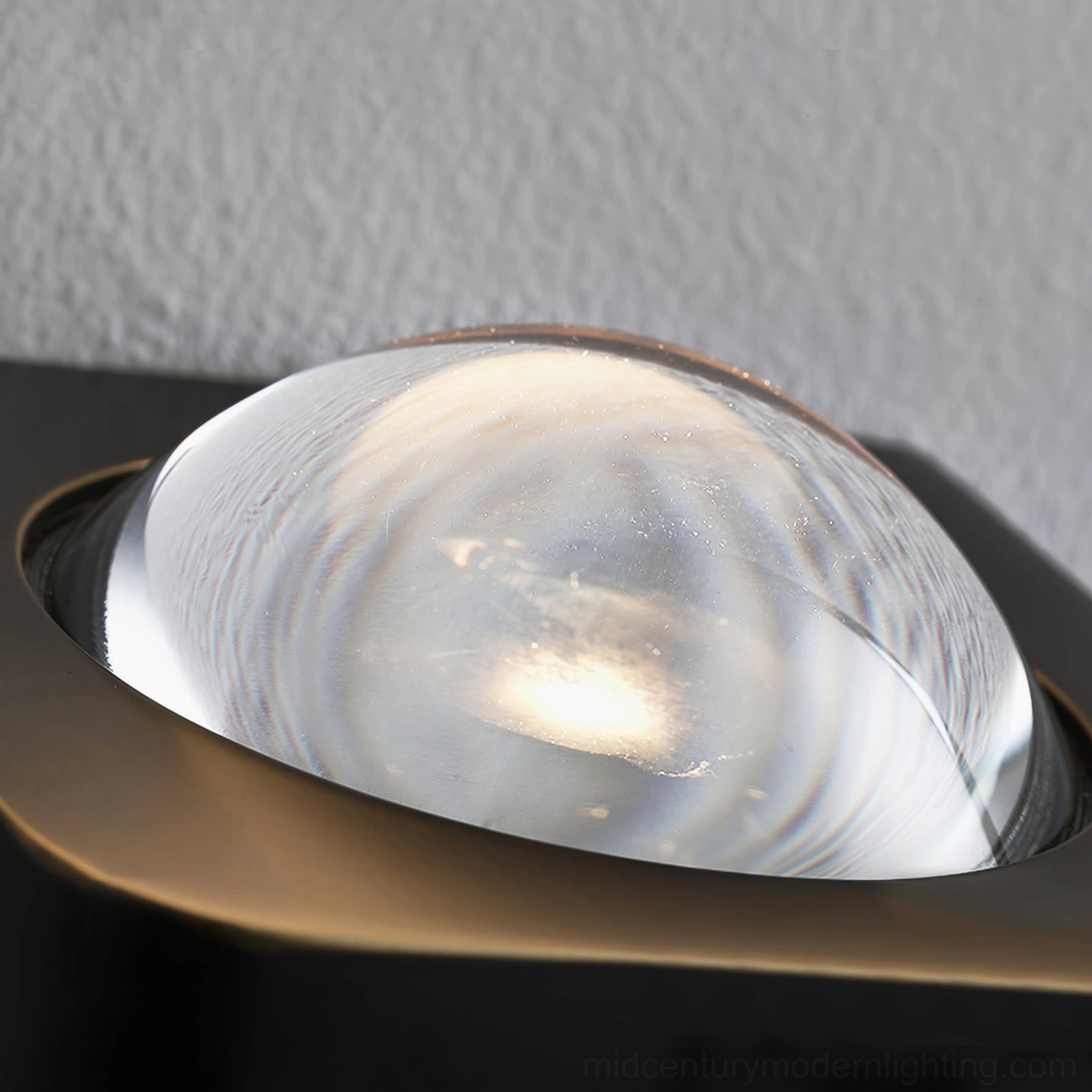 Grace LED wall lamp compact size 3.9 inches mid-century modern design