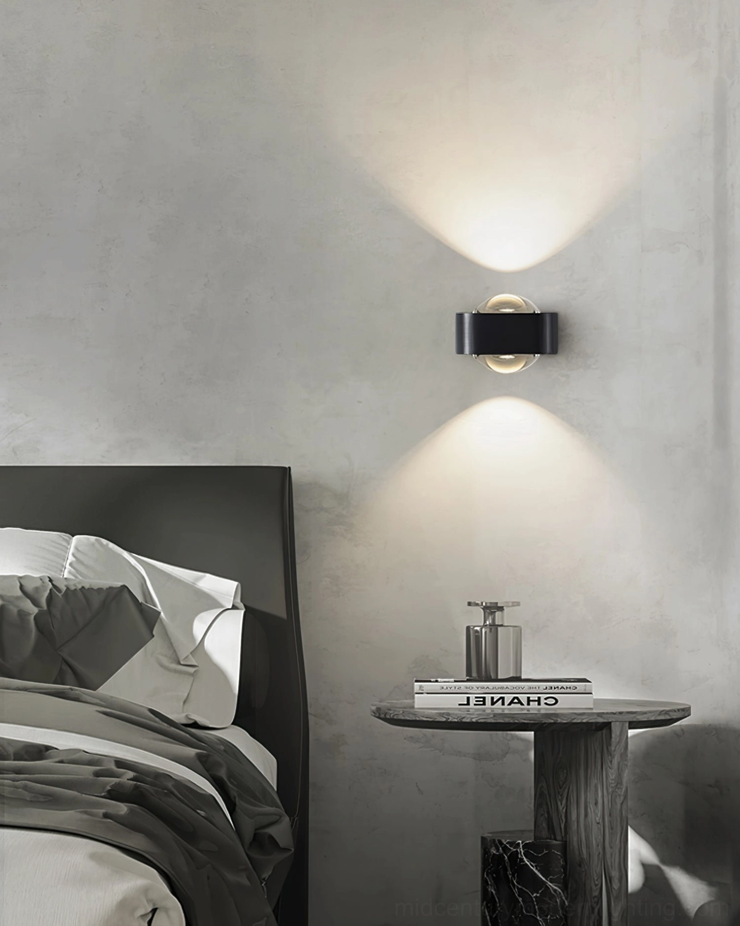 Grace modern wall sconce hardwired installation and electrical connection