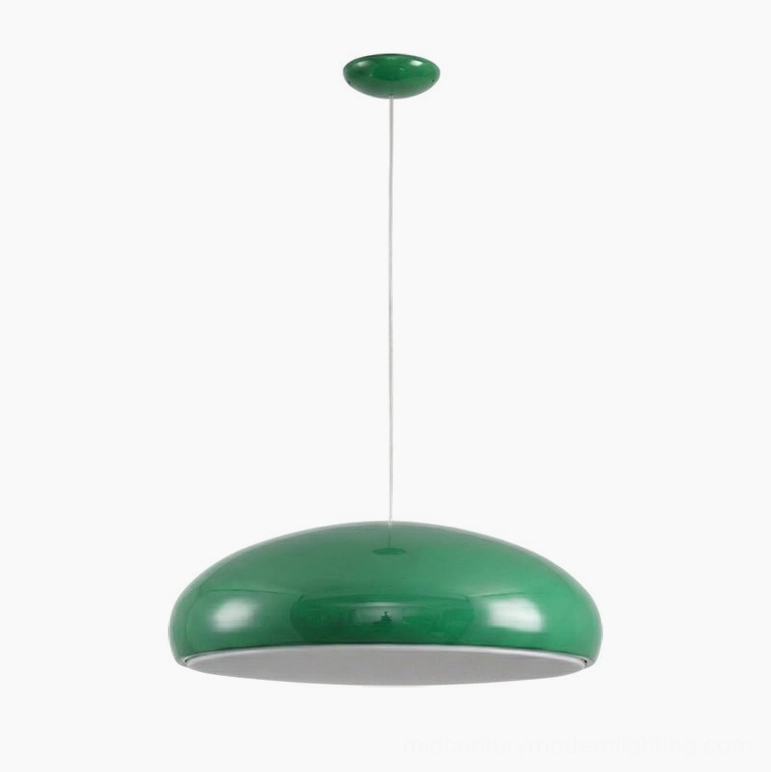 Green Aicia dome pendant light large size hanging modern ceiling fixture