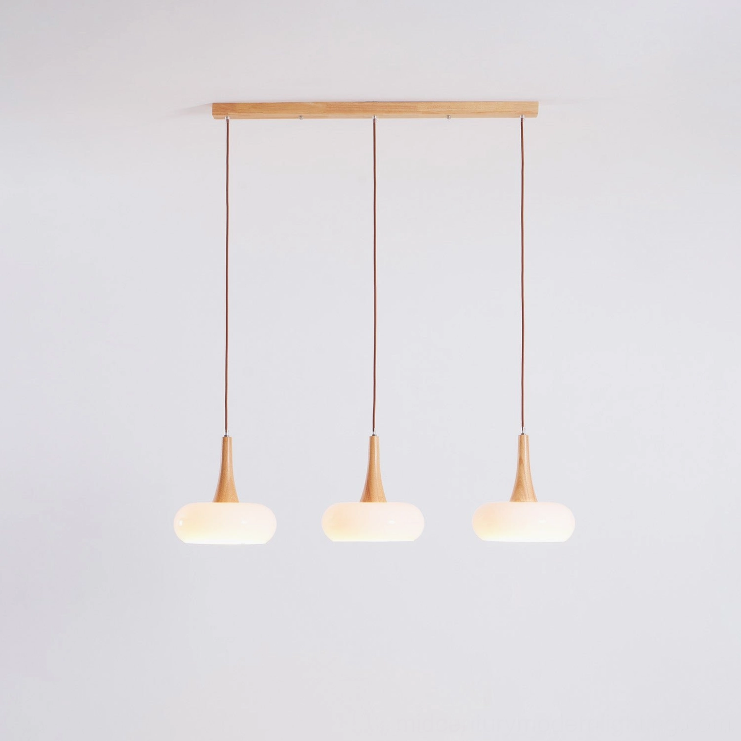 Hailie pendant lamp three configuration options one head two head three head arrangements