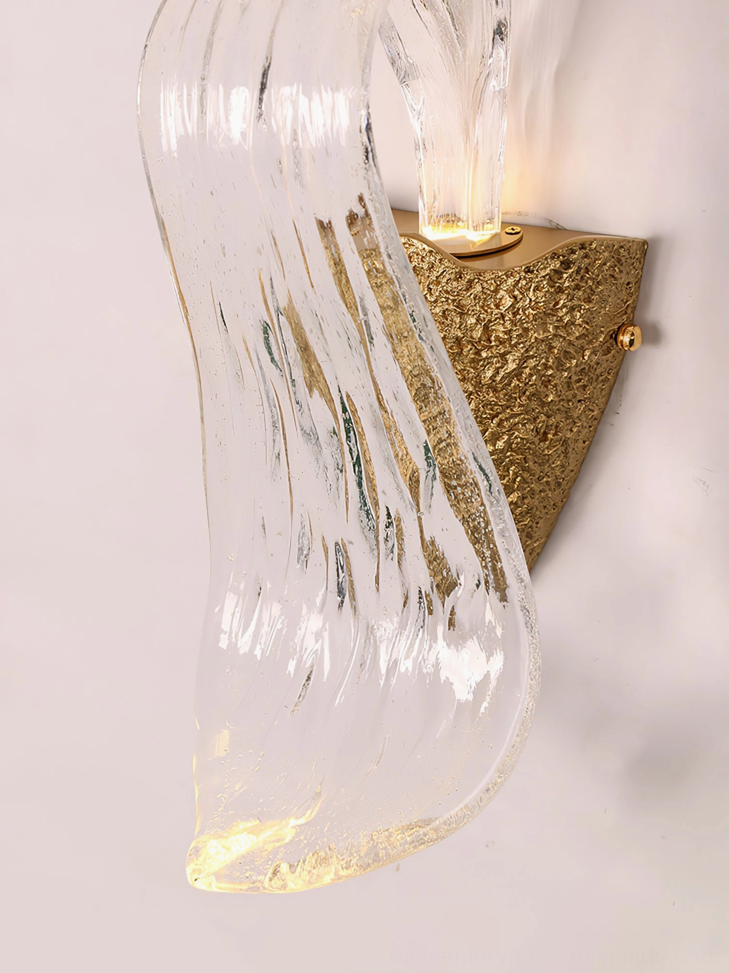 Icarus wall sconce contemporary architecture interior accent lighting fixture showcase