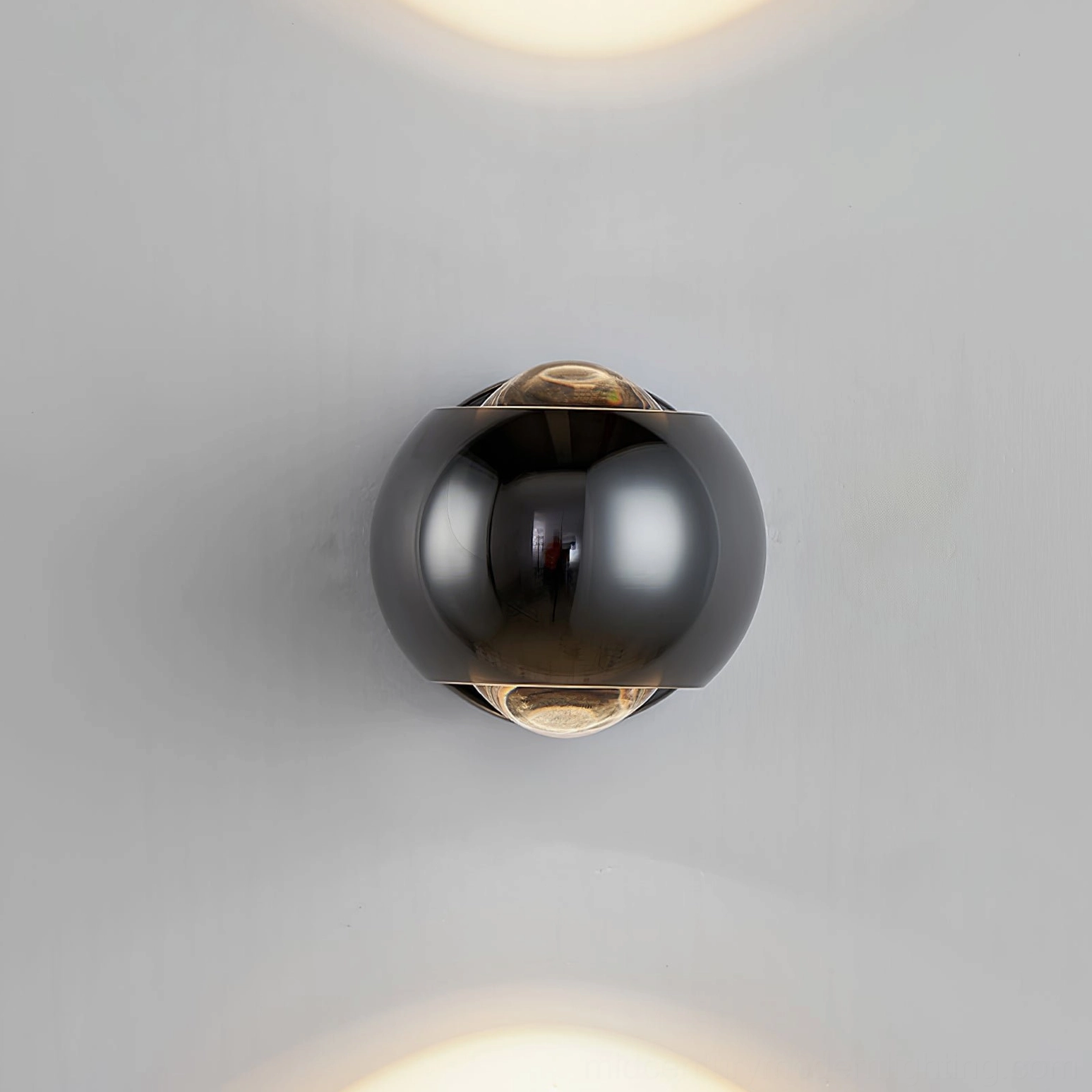 Io Verticale wall lamp size comparison dimensional reference mid-century modern