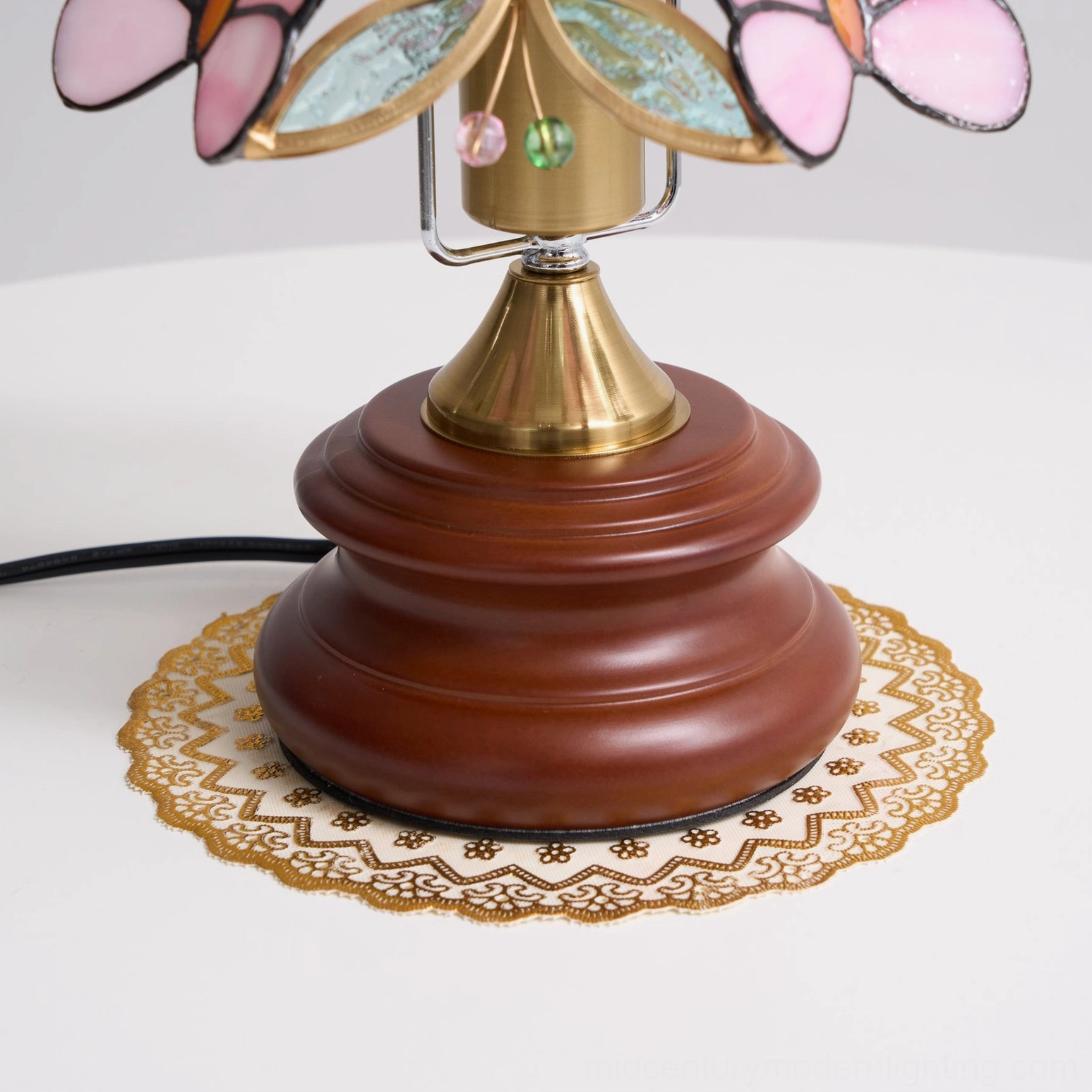 Jenny Butterfly Table Lamp full product showcase with all design elements visible, home interior setting