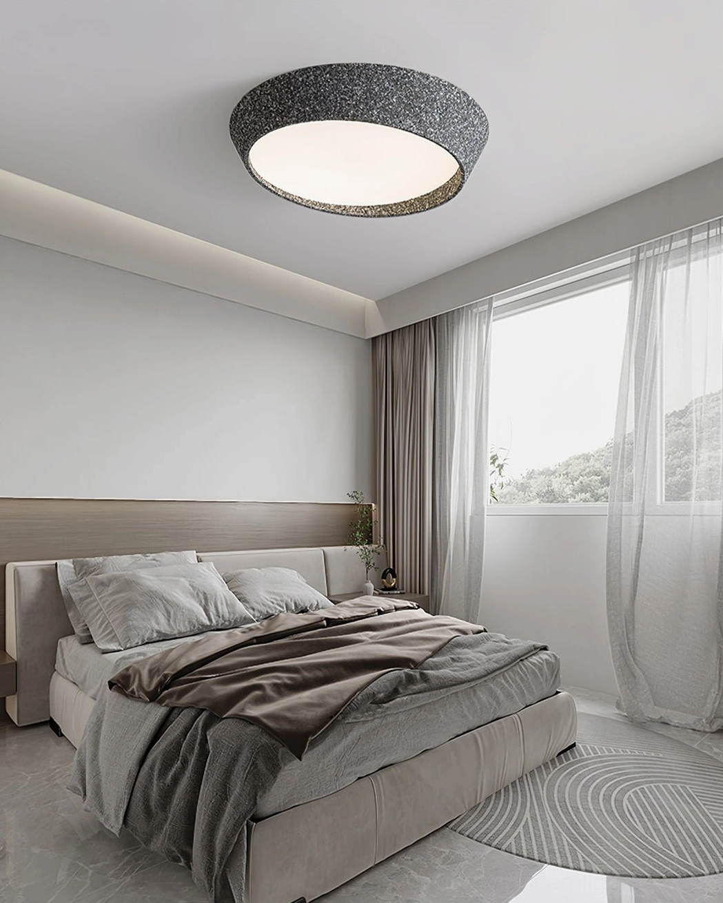 Kuzco modern LED ceiling light integrated design integrated design