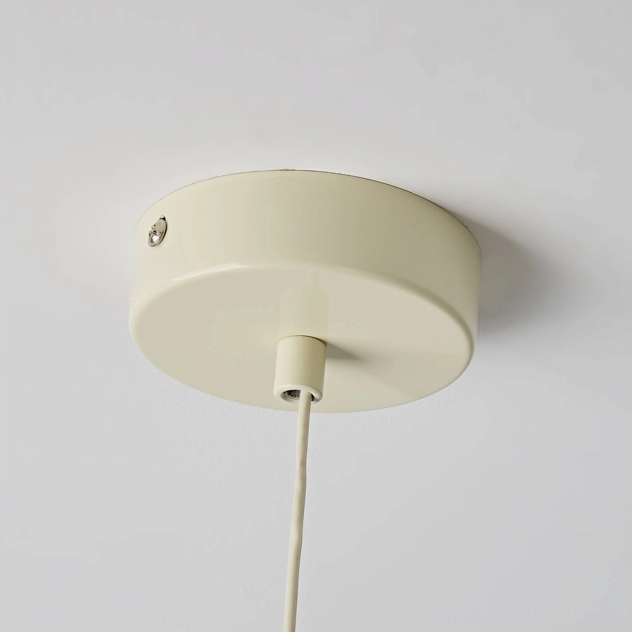 Laguna pendant ceiling light in minimalist entryway, architectural accent lighting