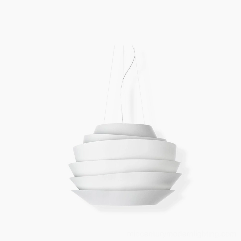 Le Soleil tiered pendant lamp full product shot professional lighting fixture