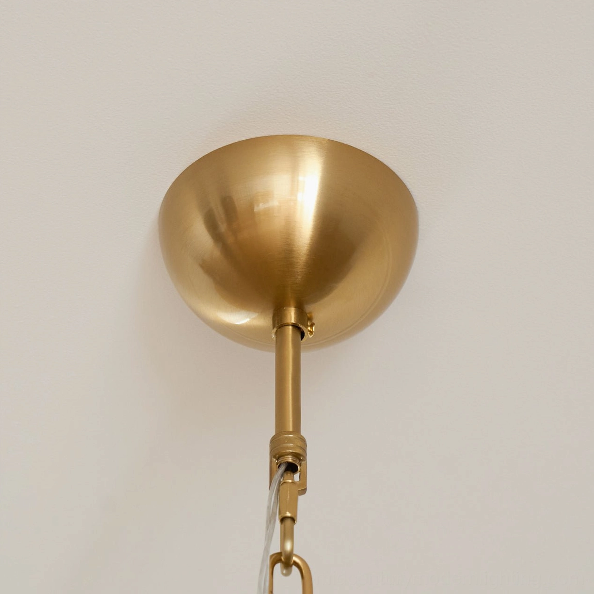 Lorenzo glass disc chandelier architectural lighting design showing light diffusion through glass