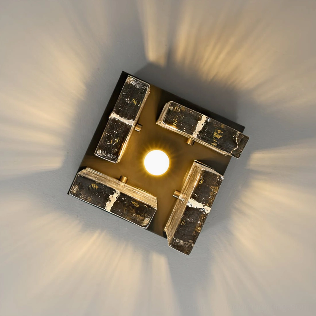 Lourmarin black ceiling light paired with minimalist interior design and neutral color palette