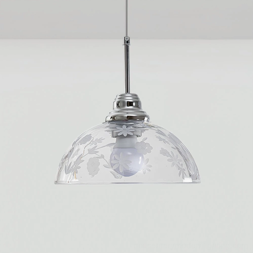 Lucinda pendant lamp styling with interior furnishings in contemporary home setting
