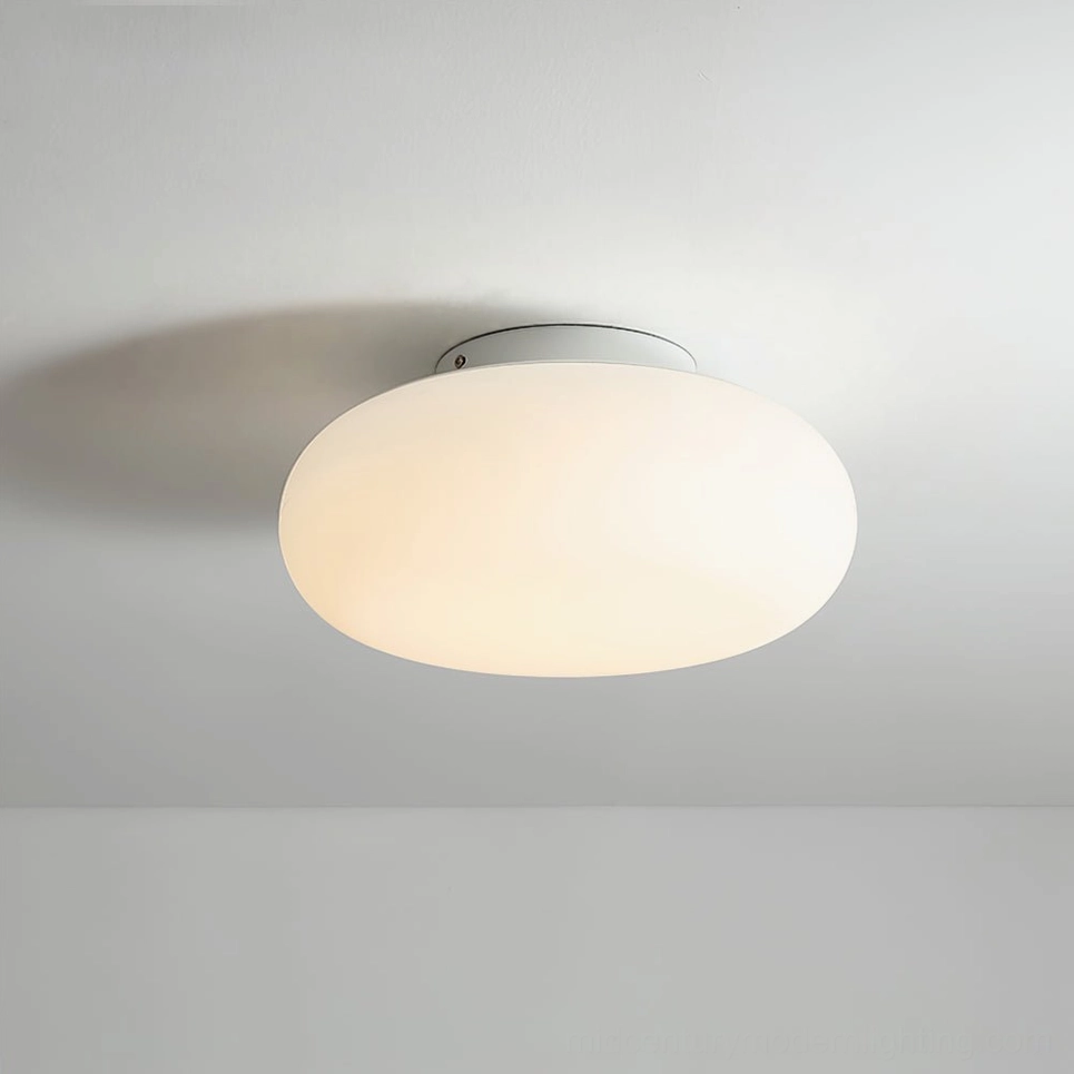 Three sizes of Maga ceiling lights displayed small medium large flush-mount comparison