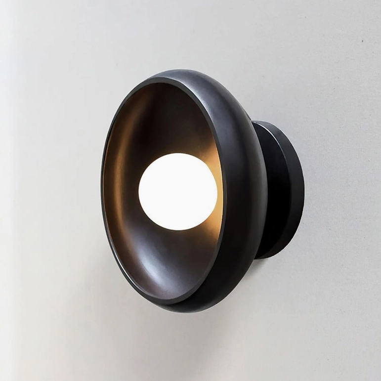 Marble wall lamp contemporary luxury natural material accent lighting