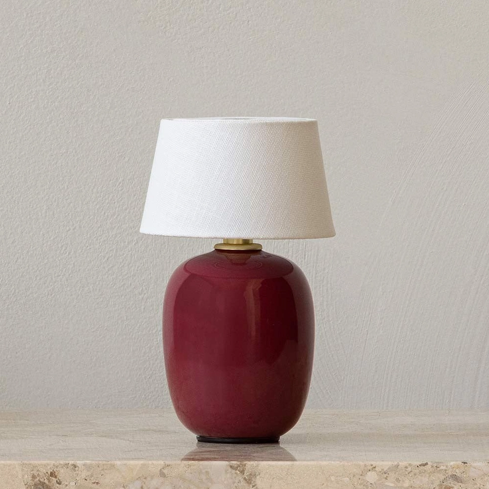 Marie table lamp complete product overview with all components displayed