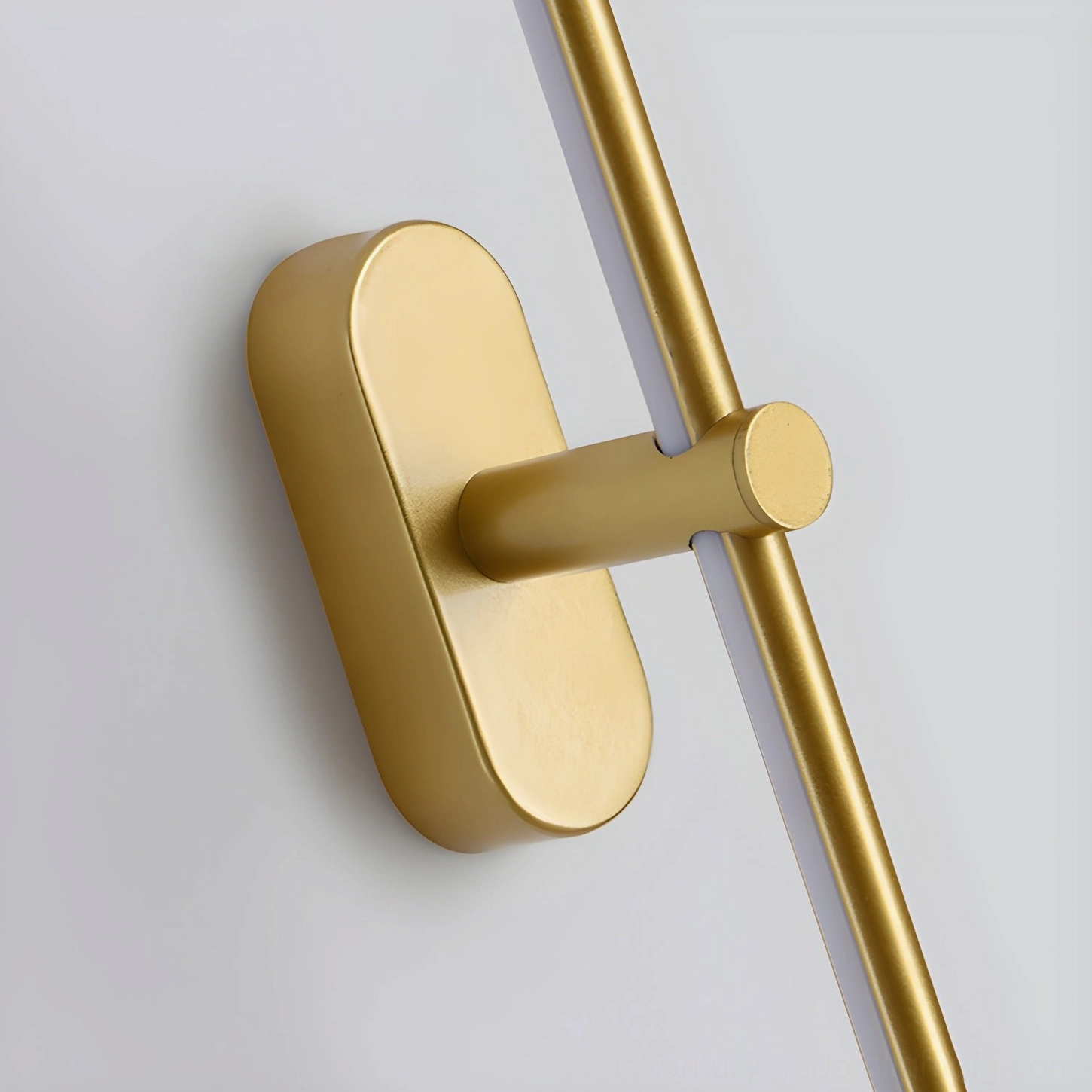 Minimalist linear wall lamp size comparison showing compact medium and large profile options