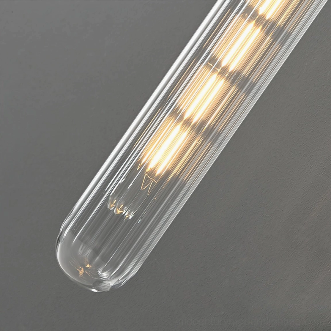 Mullan mid-century modern wall lamp full product gallery shot brushed brass and glass