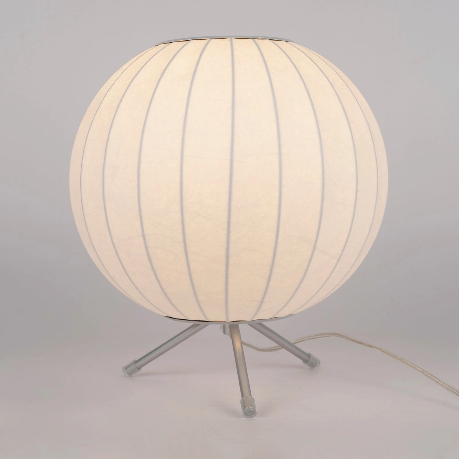 George Nelson bubble lamp mid-century modern lighting solution home office