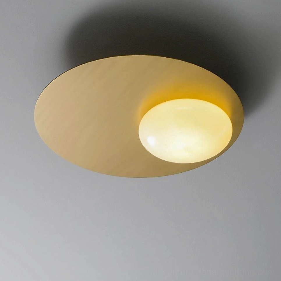 Nodes angled wall sconce installed horizontally demonstrating flexible orientation capability
